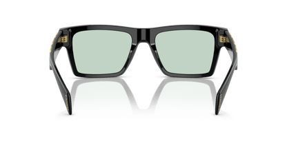 Versace Sunglasses Black-Photo Green | Versace VE4445 Black-Photo Green