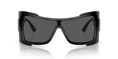 Versace Sunglasses Black-Dark Grey | Versace VE4451 Black-Dark Grey