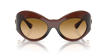 Versace Sunglasses Transparent Brown-Yellow Gradient Brown | Versace VE4462 Transparent Brown-Yellow Gradient Brown
