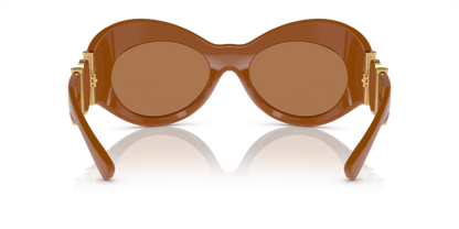 Versace Caramel-Bronze Sunglasses | Versace VE4462 Caramel-Bronze