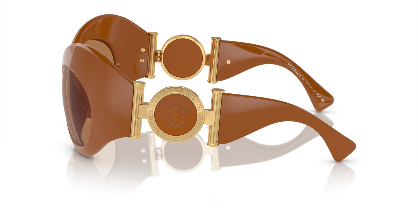 Versace Caramel-Bronze Sunglasses | Versace VE4462 Caramel-Bronze