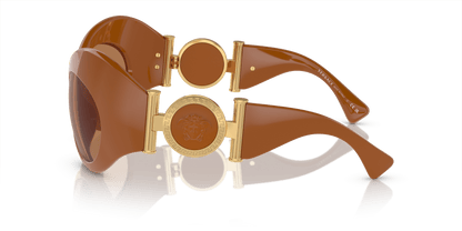 Versace Caramel-Bronze Sunglasses | Versace VE4462 Caramel-Bronze