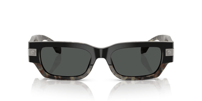 משקפי שמש של ורסאצ'ה הוואנה-אפור כהה | Versace VE4465 Havana-Dark Grey