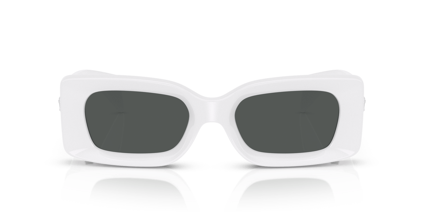 משקפי שמש של ורסאצ'ה לבן-אפור כהה | Versace VE4474U White-Dark Grey