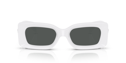 משקפי שמש של ורסאצ'ה לבן-אפור כהה | Versace VE4474U White-Dark Grey