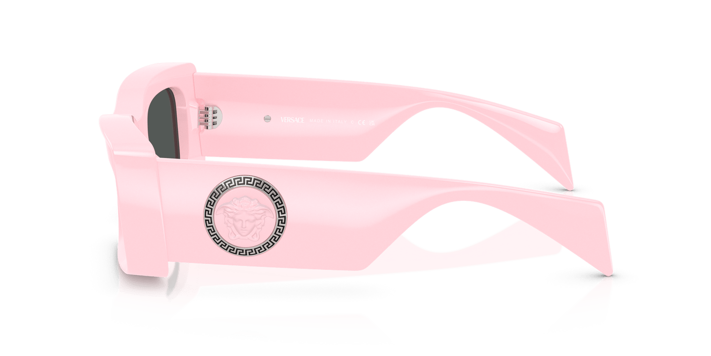 Versace Sunglasses Pink-Dark Grey | Versace VE4474U Pink-Dark Grey