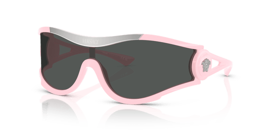 Versace Sunglasses Pink-Dark Grey | Versace VE4475 Pink-Dark Grey