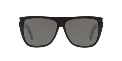 משקפי שמש סן לורן שחור-חום | Saint Laurent SL 1 K Black-Brown