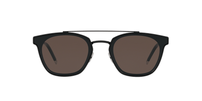 משקפי שמש סן לורן שחור מט-אפור | Saint Laurent SL 28 METAL Black Matte-Grey