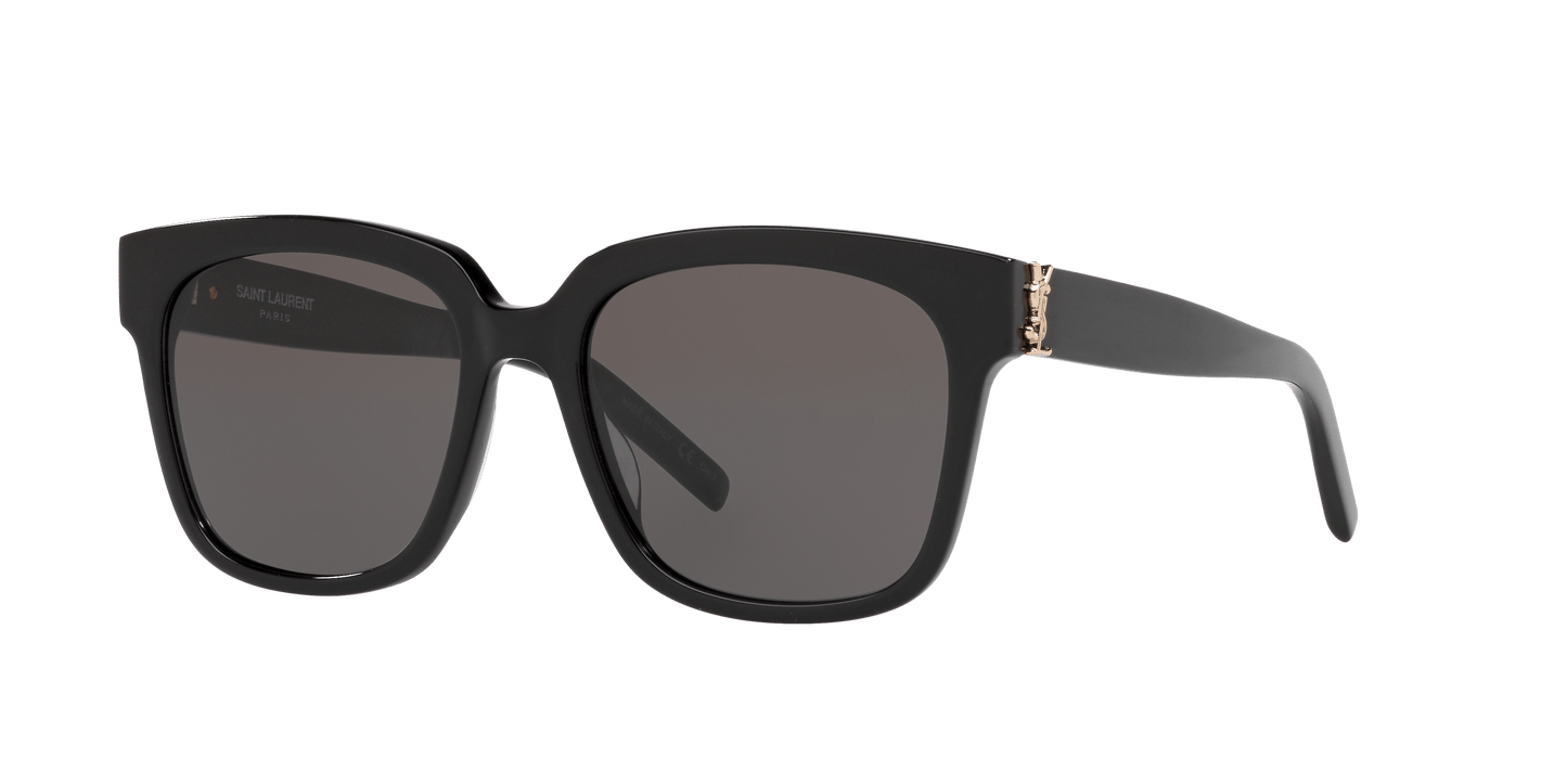 משקפי שמש סן לורן שחור מבריק-אפור | Saint Laurent SL M40 Black Shiny-Grey