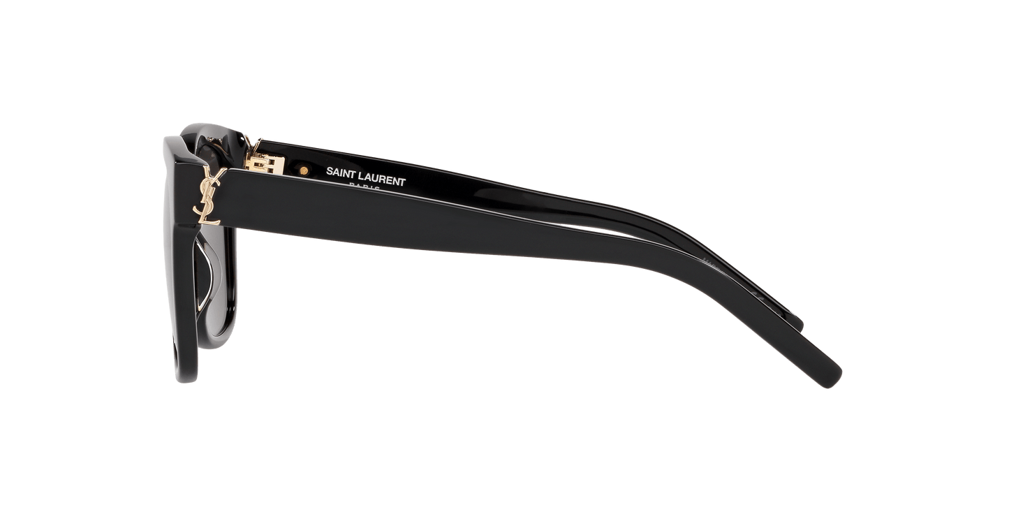 משקפי שמש סן לורן שחור מבריק-אפור | Saint Laurent SL M40 Black Shiny-Grey