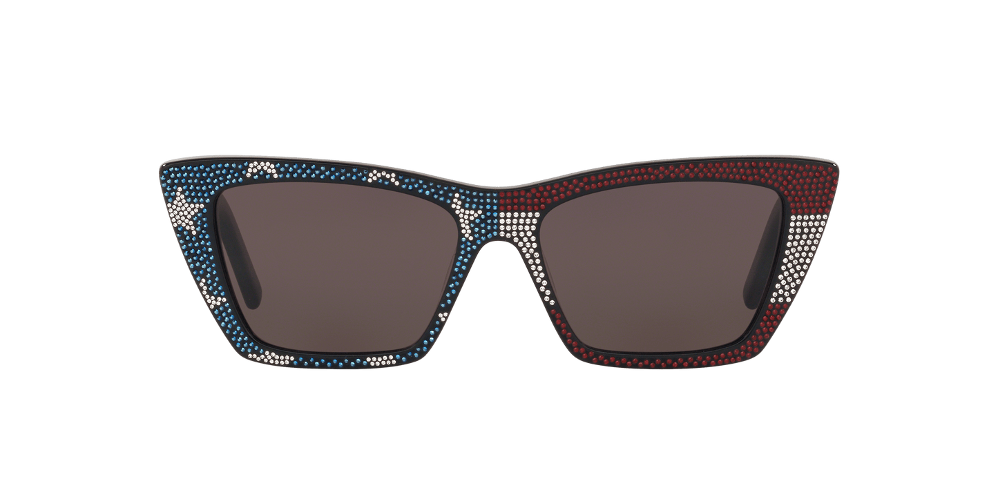 משקפי שמש של סן לורן שחור-אפור | Saint Laurent SL 276 Black-Grey