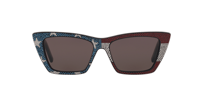 משקפי שמש של סן לורן שחור-אפור | Saint Laurent SL 276 Black-Grey
