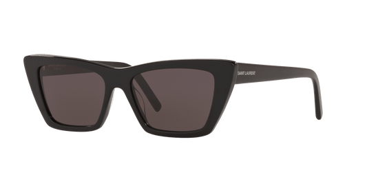 משקפי שמש סן לורן שחור מבריק-אפור | Saint Laurent SL 276 Black Shiny-Grey