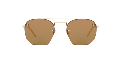 משקפי שמש סן לורן זהב חום-חום | Saint Laurent SL 422 Gold Brown-Brown