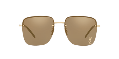 משקפי שמש של סן לורן בצבע זהב-חום | Saint Laurent SL 312 M-006 Gold-Brown