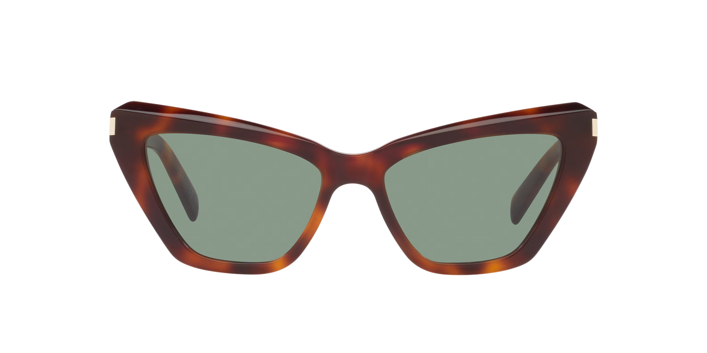 משקפי שמש סן לורן חום-ירוק | Saint Laurent SL 466 Brown-Green