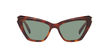 משקפי שמש סן לורן חום-ירוק | Saint Laurent SL 466 Brown-Green