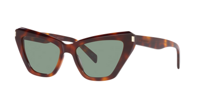 משקפי שמש סן לורן חום-ירוק | Saint Laurent SL 466 Brown-Green