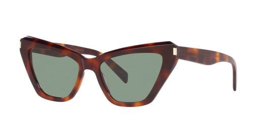משקפי שמש סן לורן חום-ירוק | Saint Laurent SL 466 Brown-Green