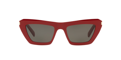 Saint Laurent Red-Grey Sunglasses | Saint Laurent SL 467 Red-Grey