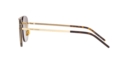 משקפי שמש של סן לורן בצבע זהב-חום | Saint Laurent SL 309 Rimless Gold-Brown Gradient