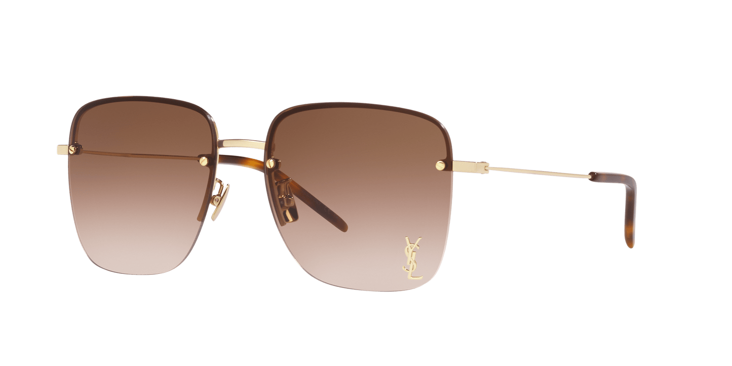 משקפי שמש סן לורן זהב | Saint Laurent SL 312 M Gold