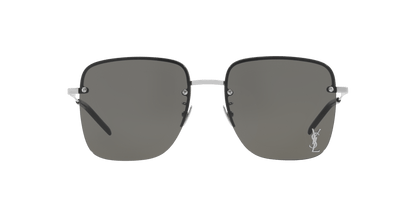 משקפי שמש של סן לורן כסוף-אפור | Saint Laurent SL 312 M Silver-Grey