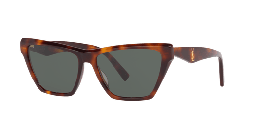 משקפי שמש של סן לורן בצבע חום-ירוק | Saint Laurent SL M103 Brown-Green