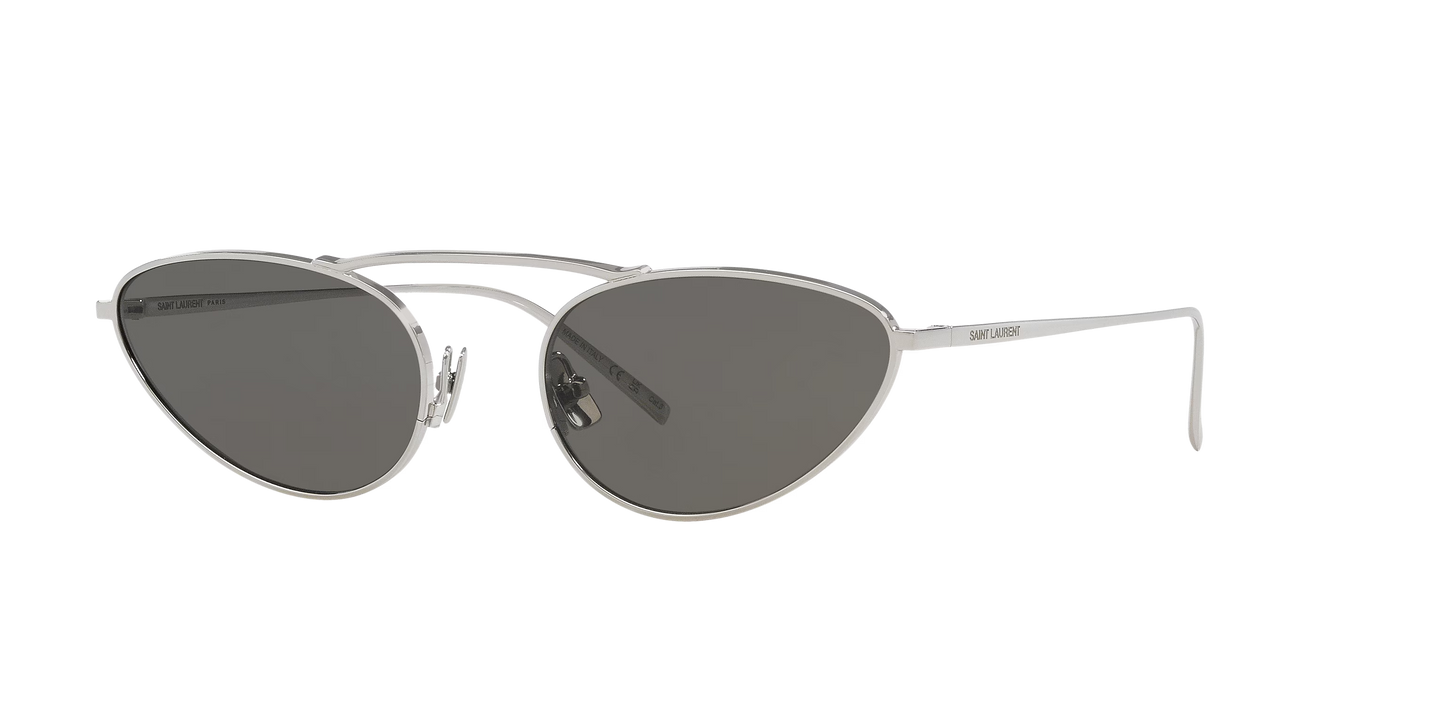 משקפי שמש סן לורן כסף-אפור | Saint Laurent SL 538 Silver-Grey