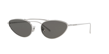 משקפי שמש סן לורן כסף-אפור | Saint Laurent SL 538 Silver-Grey