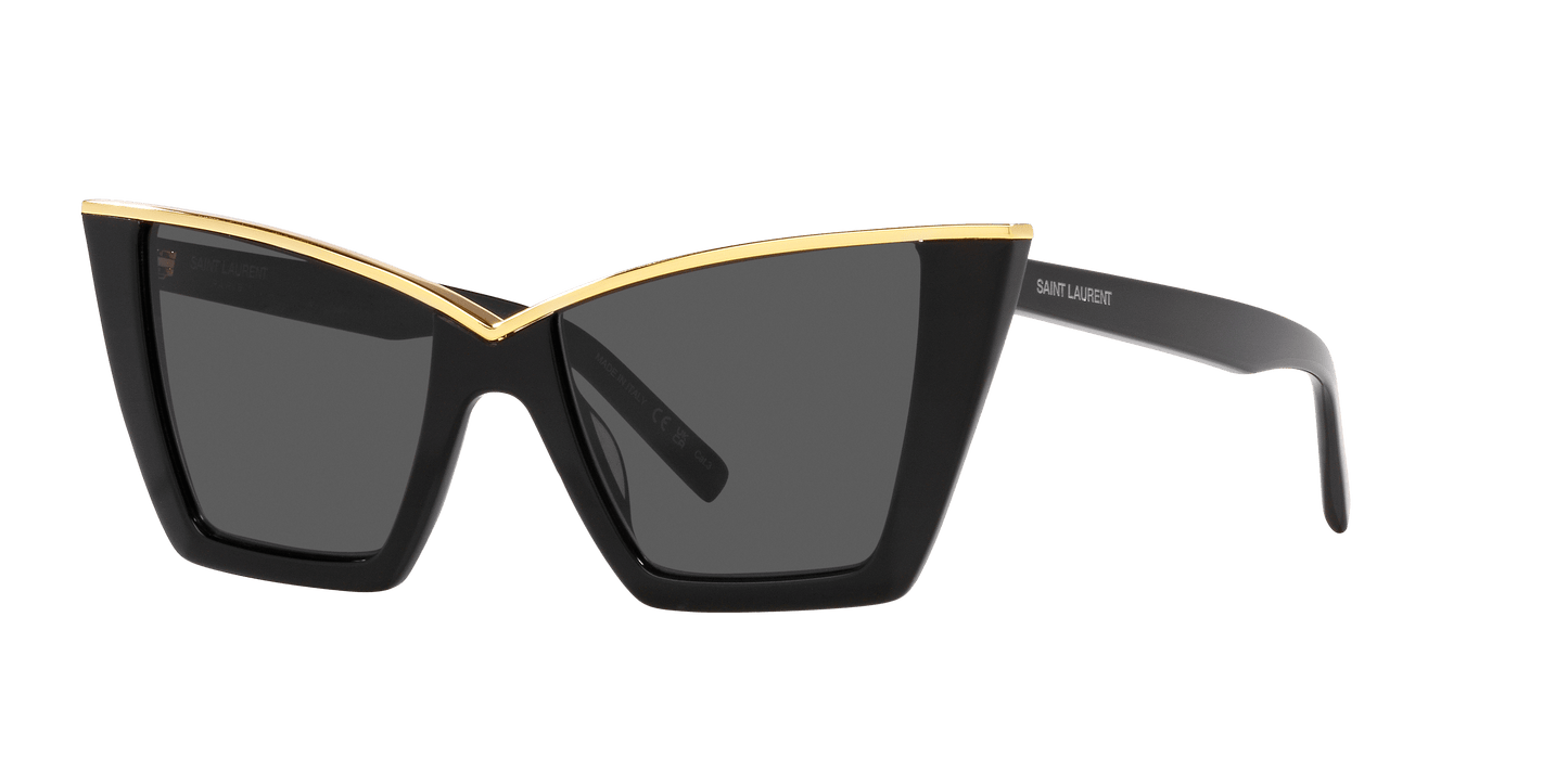 משקפי שמש סן לורן שחורים | Saint Laurent SL 570 Black
