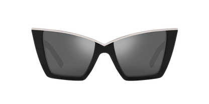 משקפי שמש סן לורן שחור-כסף | Saint Laurent SL 570 Black-Silver