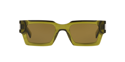 משקפי שמש של סן לורן בצבע ירוק-חום | Saint Laurent SL572 Green-Brown