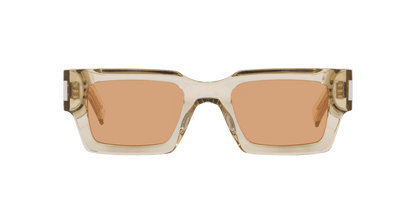 משקפי שמש סן לורן צהוב-חום | Saint Laurent SL 572 Yellow-Brown