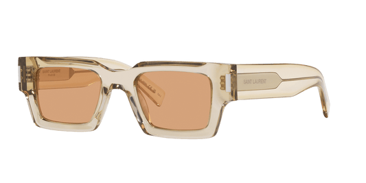 משקפי שמש סן לורן צהוב-חום | Saint Laurent SL 572 Yellow-Brown