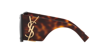 משקפי שמש סן לורן שחור-חום | Saint Laurent SL M119 Blaze Black-Brown