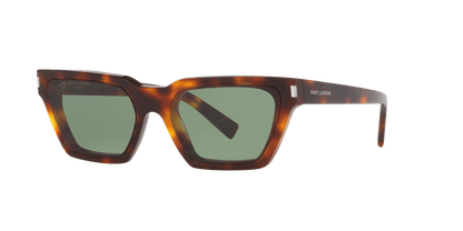 Saint Laurent SL 633 Tortoise-Green Sunglasses