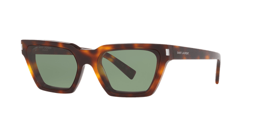 Saint Laurent SL 633 Tortoise-Green Sunglasses