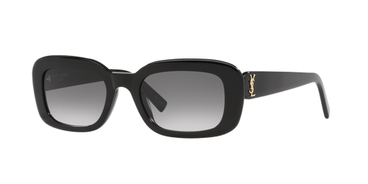 משקפי שמש של סן לורן שחור-אפור | SAINT LAURENT SL M130 Black-Grey