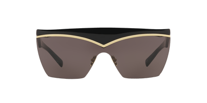 משקפי שמש סן לורן שחורים | Saint Laurent SL 614 Mask Black