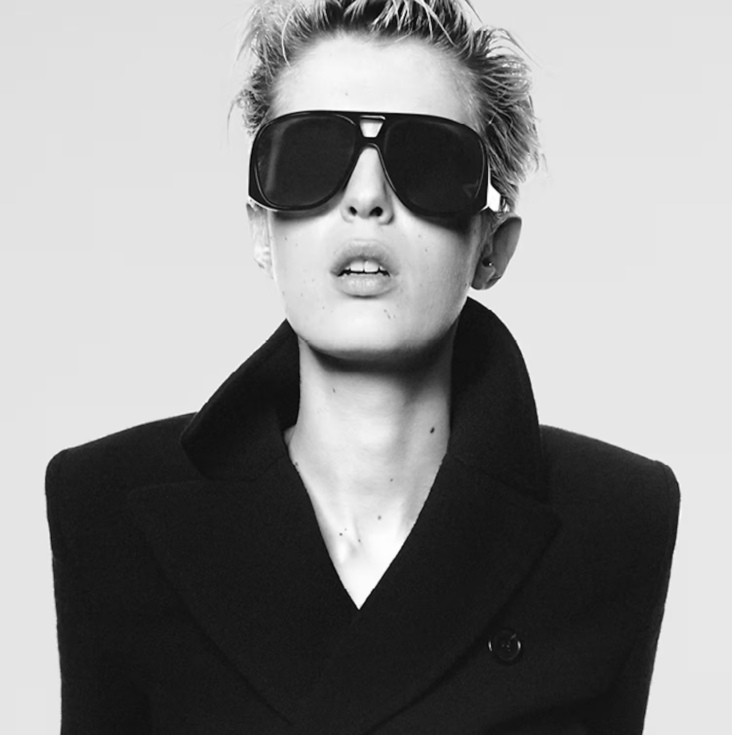 Saint Laurent SL 652 Black-Black Sunglasses