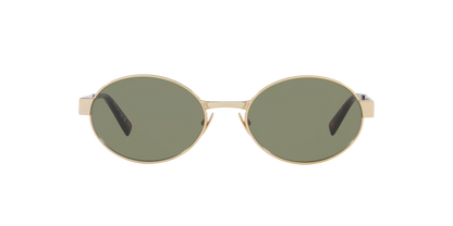 Saint Laurent Sunglasses Gold-Green | Saint Laurent SL 692 Gold-Green