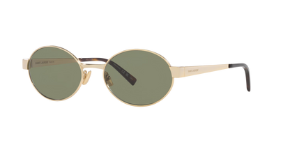 Saint Laurent Sunglasses Gold-Green | Saint Laurent SL 692 Gold-Green