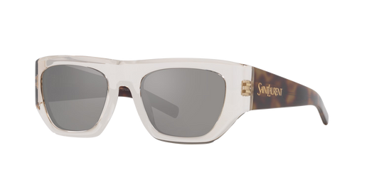 משקפי שמש סן לורן חום-כסף | Saint Laurent SL 740 Brown-Silver