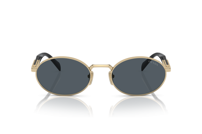 Prada Sunglasses Pale Gold-Dark Gray | Prada PR 65ZS Pale Gold-Dark Gray