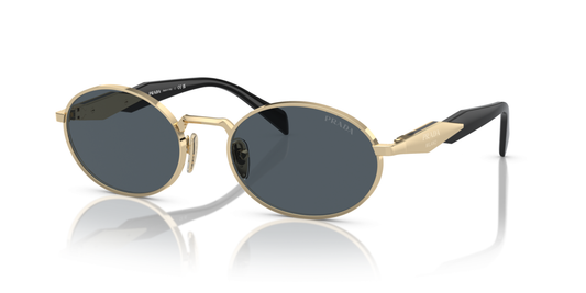 Prada Sunglasses Pale Gold-Dark Gray | Prada PR 65ZS Pale Gold-Dark Gray