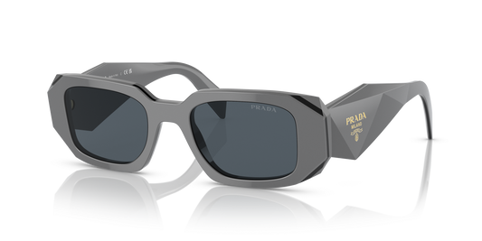 Prada PR 17WS Marble Black-Dark Grey Sunglasses