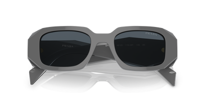 Prada PR 17WS Marble Black-Dark Grey Sunglasses