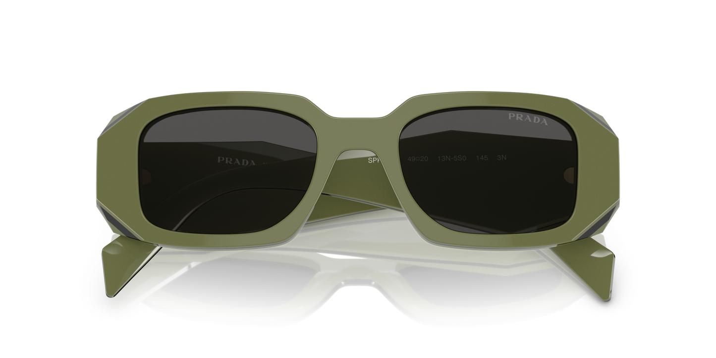 Prada Sunglasses Sage/Black-Dark Grey | PRADA PR 17WS Sage/Black-Dark Grey